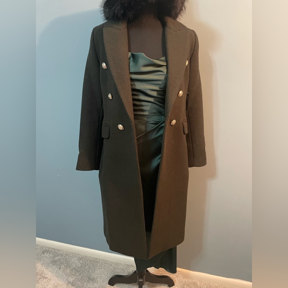 Petite black coat